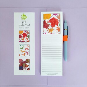 Fall Pad: A Magnetic Grocery and Shopping List and Note Pad image 1