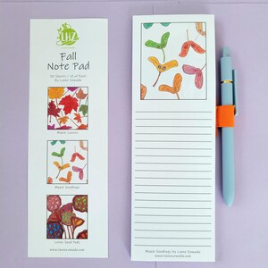 Fall Pad: A Magnetic Grocery and Shopping List and Note Pad image 2