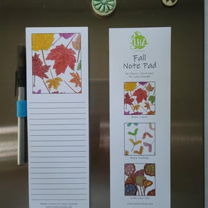 Fall Pad: A Magnetic Grocery and Shopping List and Note Pad image 9