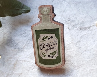 Épingle en bois pour la potion de Jekyll