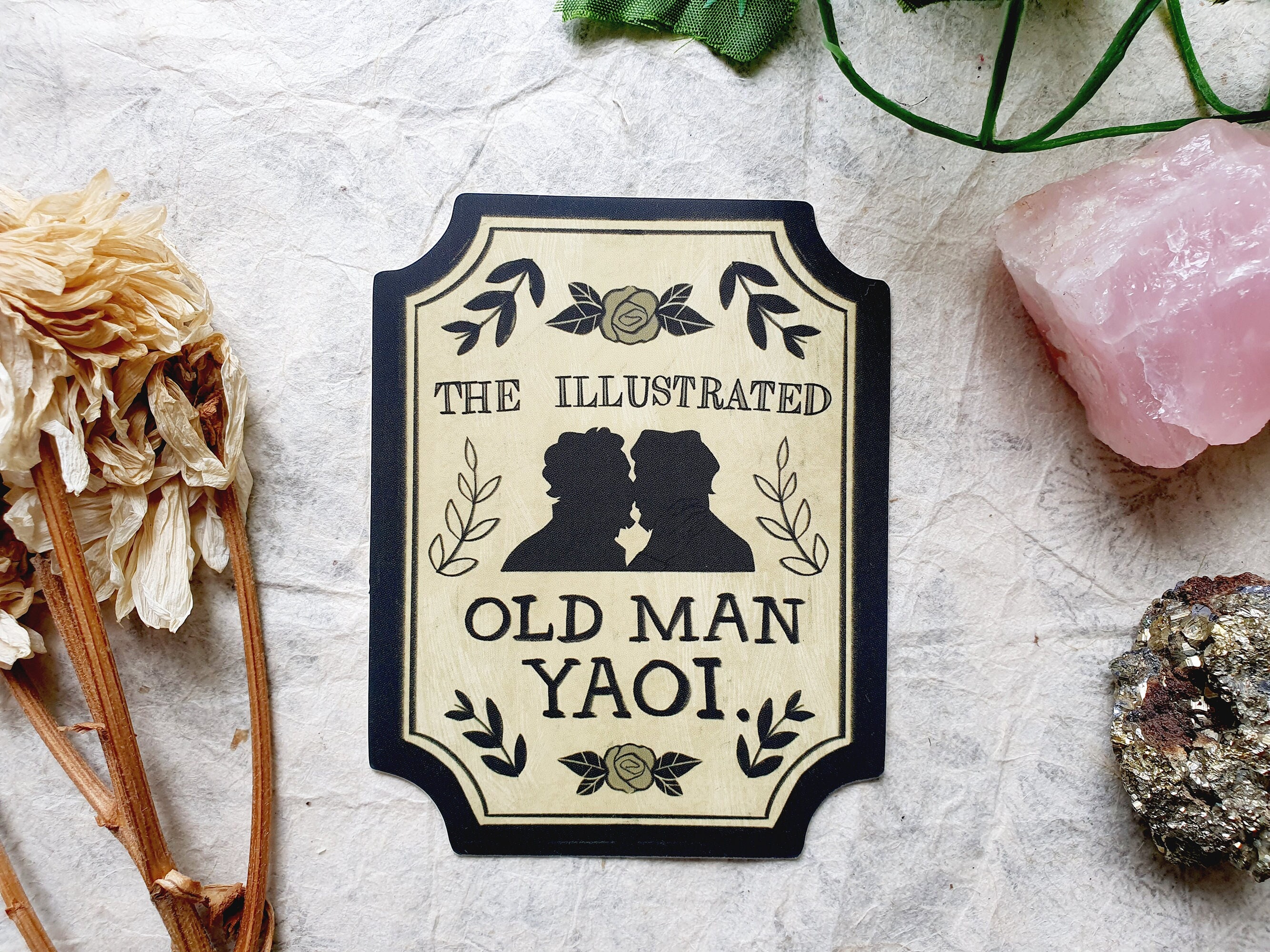 Xna Sticker Old Man Yaoi Sticker - Etsy