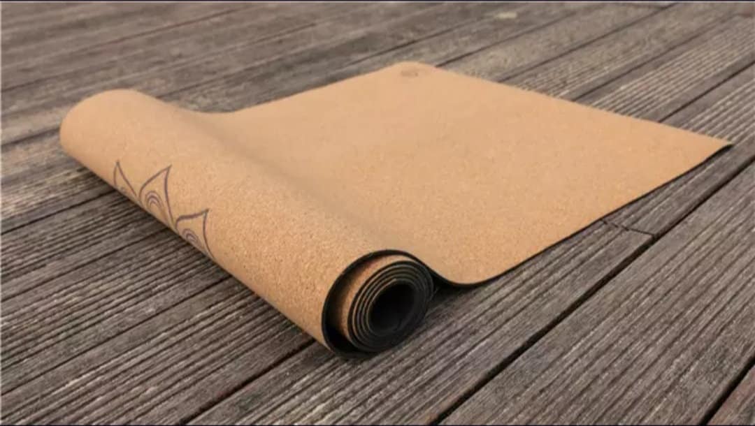 YOGA MAT / Natural Cork Yoga Mat Eco Friendly Antislip / Etsy