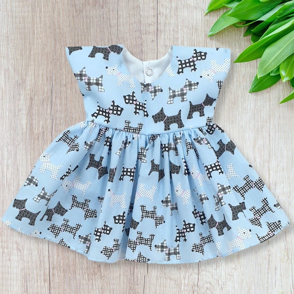 Scottie Dog Dress Etsy