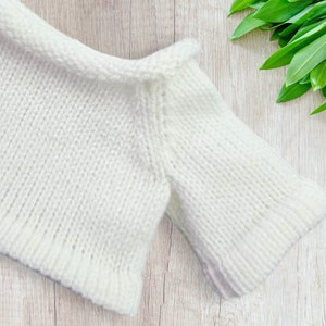 Sweater for teddies, Build a Bear and more White