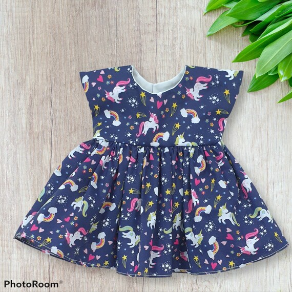 Navy hotsell unicorn dress