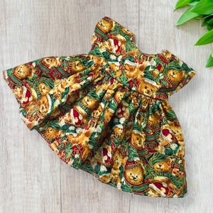 build a bear green dress New Build A Bear Spring Frog & Plaid Gingham Christmas Dress Plush PamsPoshPlush