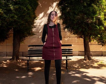 Erin Corduroy Fall Dress