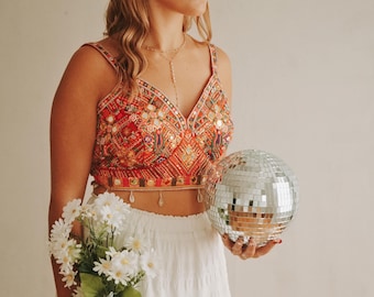 Ruby Festival Mirror Blouse