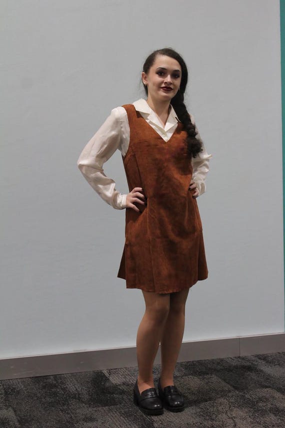 Pumpkin Spice Corduroy Dress