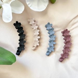 Floral Banana Clip