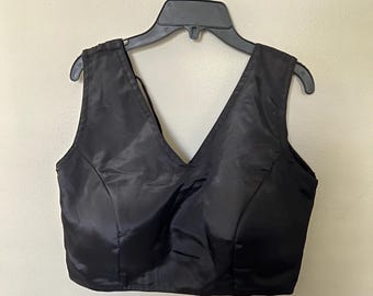 Luxury Satin Blouse – Classic Black
