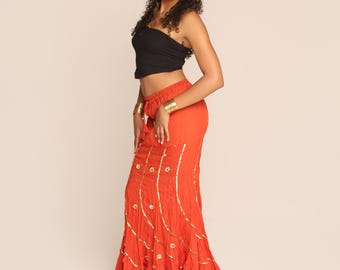 The Sienna Mermaid Maxi skirt