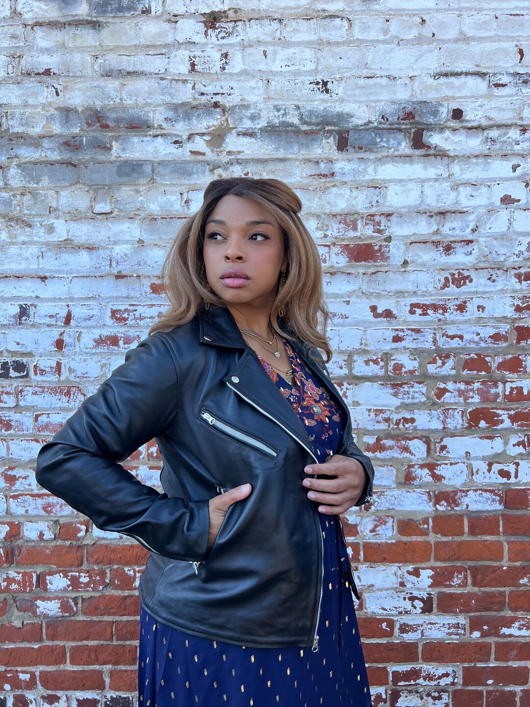 The Rebel Leather Jacket | Sheep Leather | Lamb Leather | Genuine