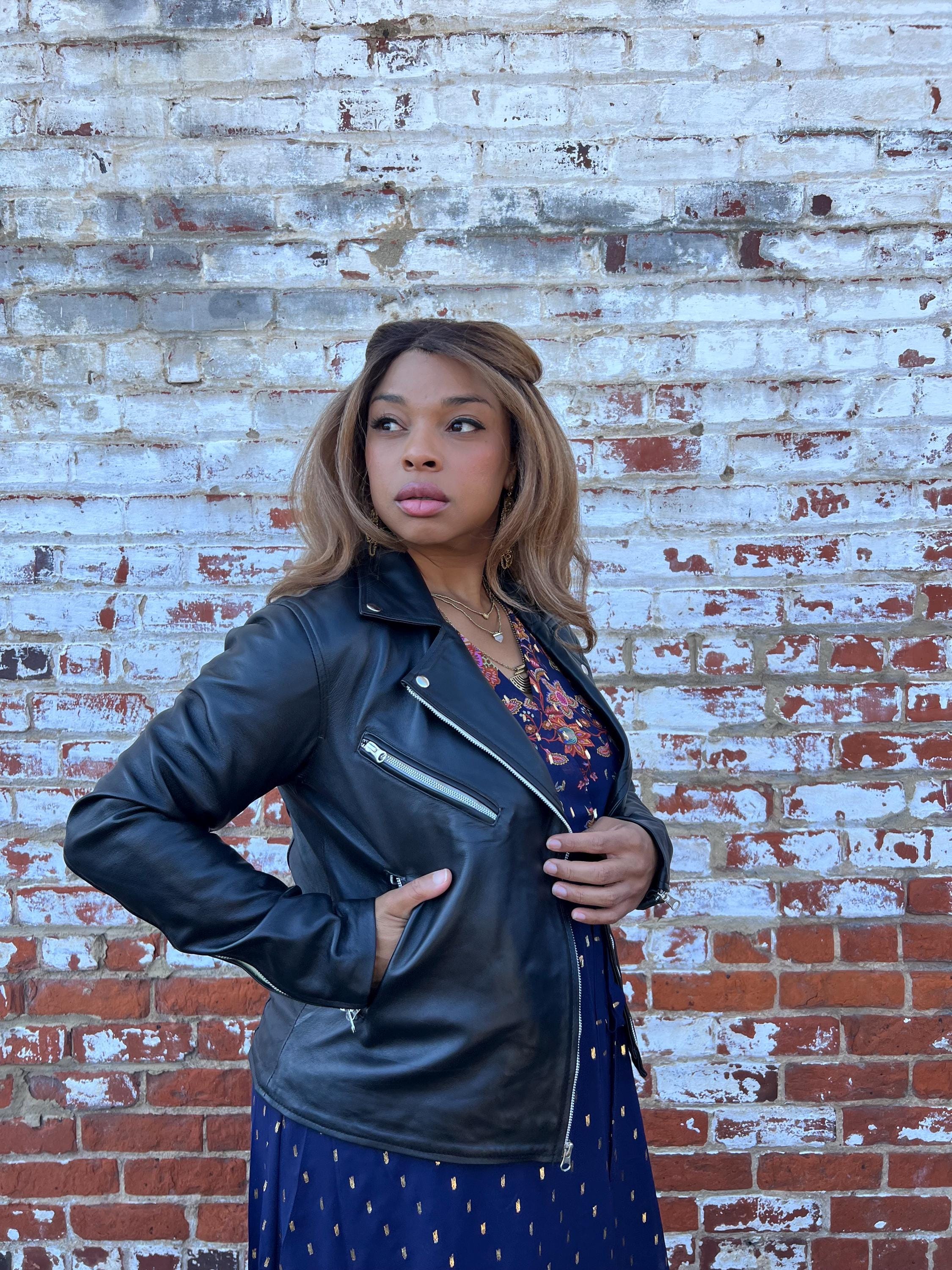 The Rebel Leather Jacket | Sheep Leather | Lamb Leather | Genuine