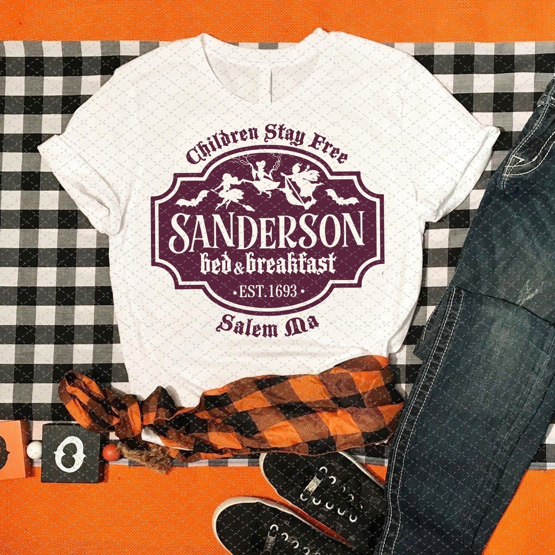 Sanderson Bed and Breakfast Shirt Kids Stay Free Witch Etsy