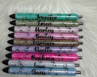 Eye Doctors Optometrist Glitter Tooth Pen