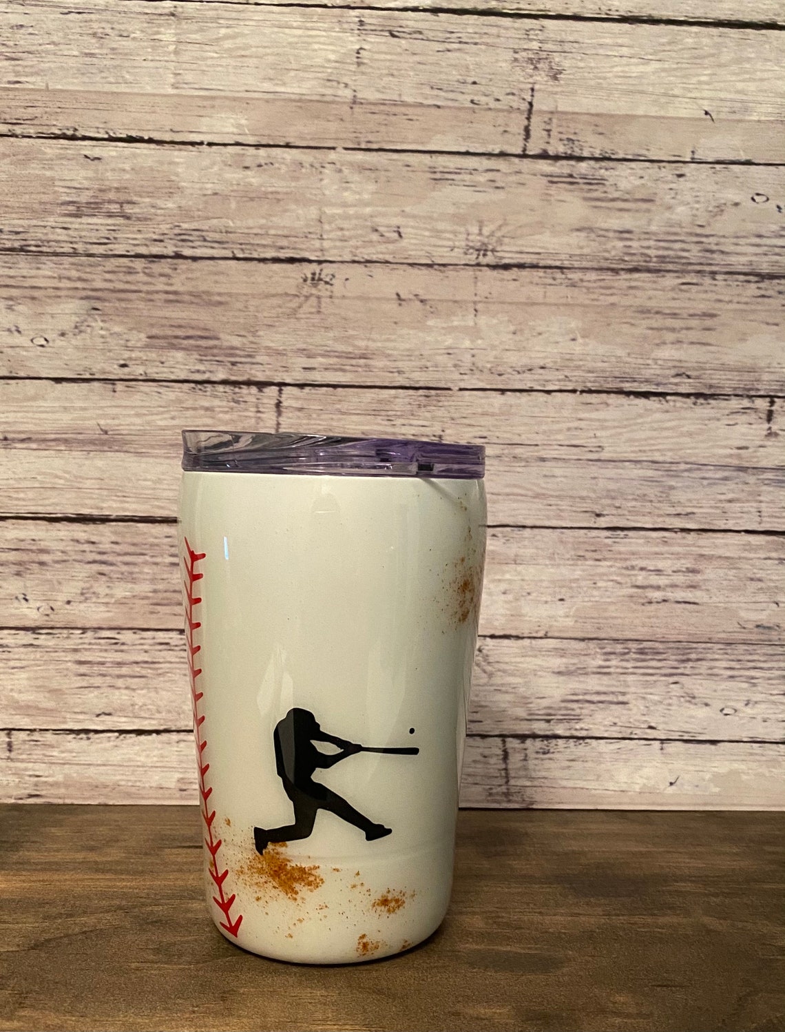 Kids Baseball Tumbler with Vinyl Etsy