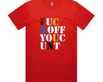 NECROSANCT/Completely Fuck Off T-shirt