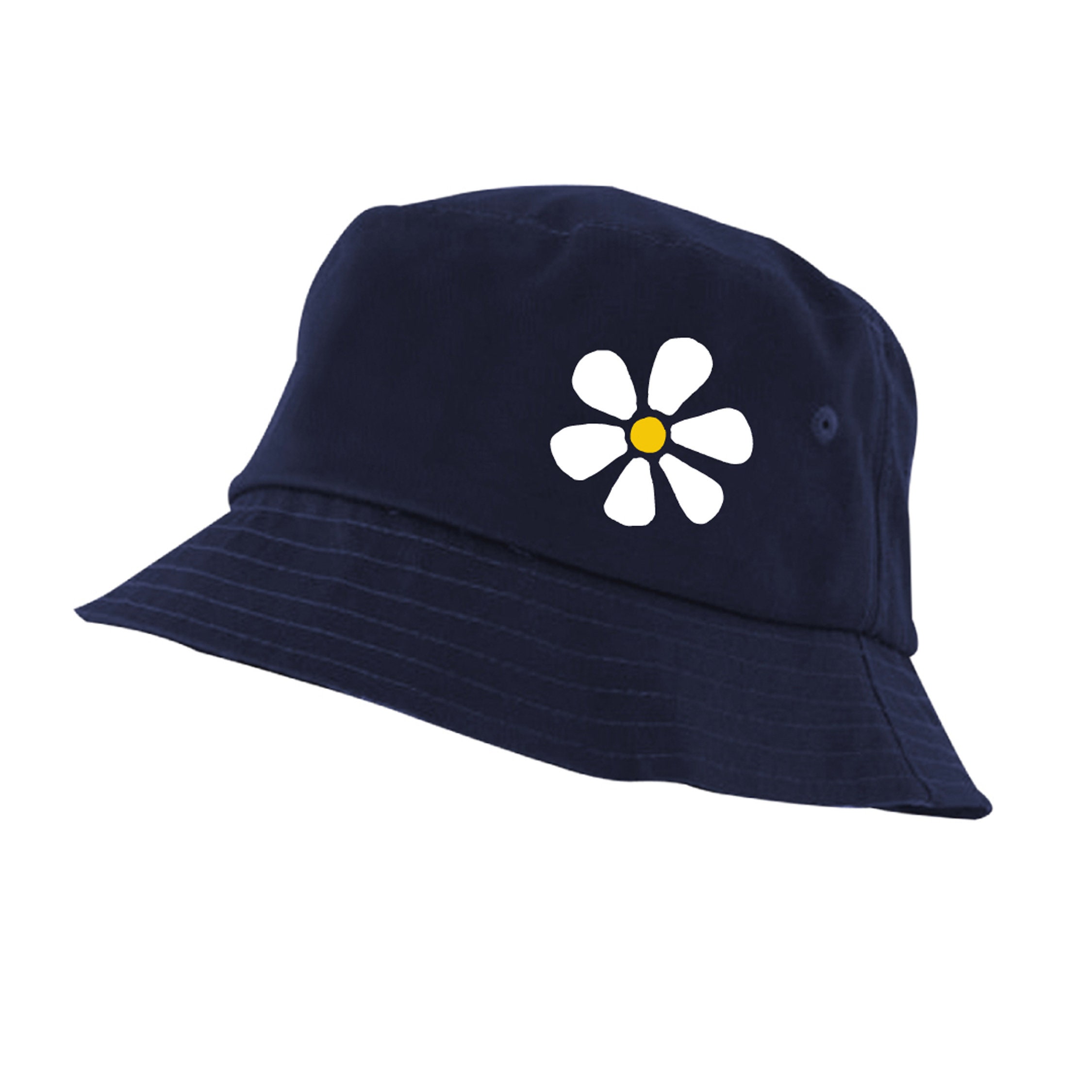 Navy DAISY Reni Hat Bucket Festival Hat Etsy