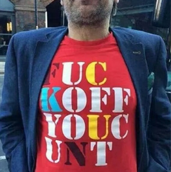NECROSANCT/Completely Fuck Off T-shirt