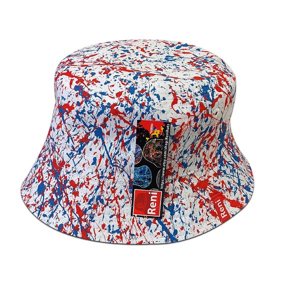 Union Jack Bucket Hat Jackson Pollock 