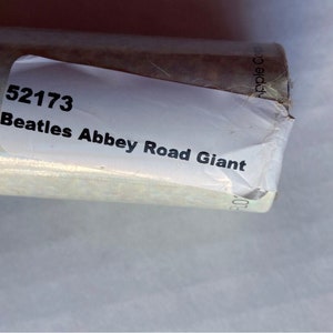 Impresión gigante de póster de Abbey Road de The Beatles (39,5 x?) Nuevo
