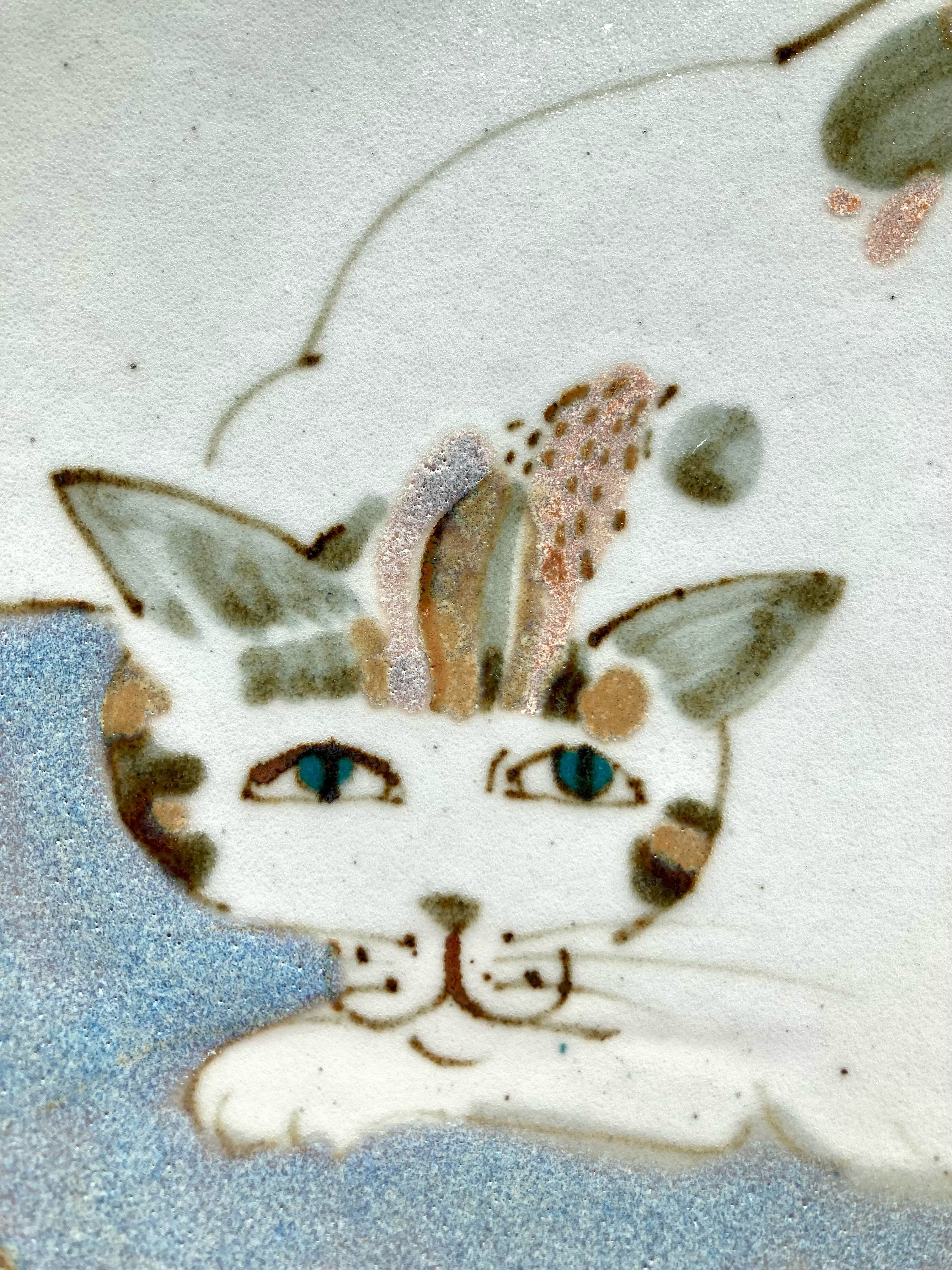 Vintage Highland Stoneware Scotland 10” Plate Cat, Cat Plate - Etsy