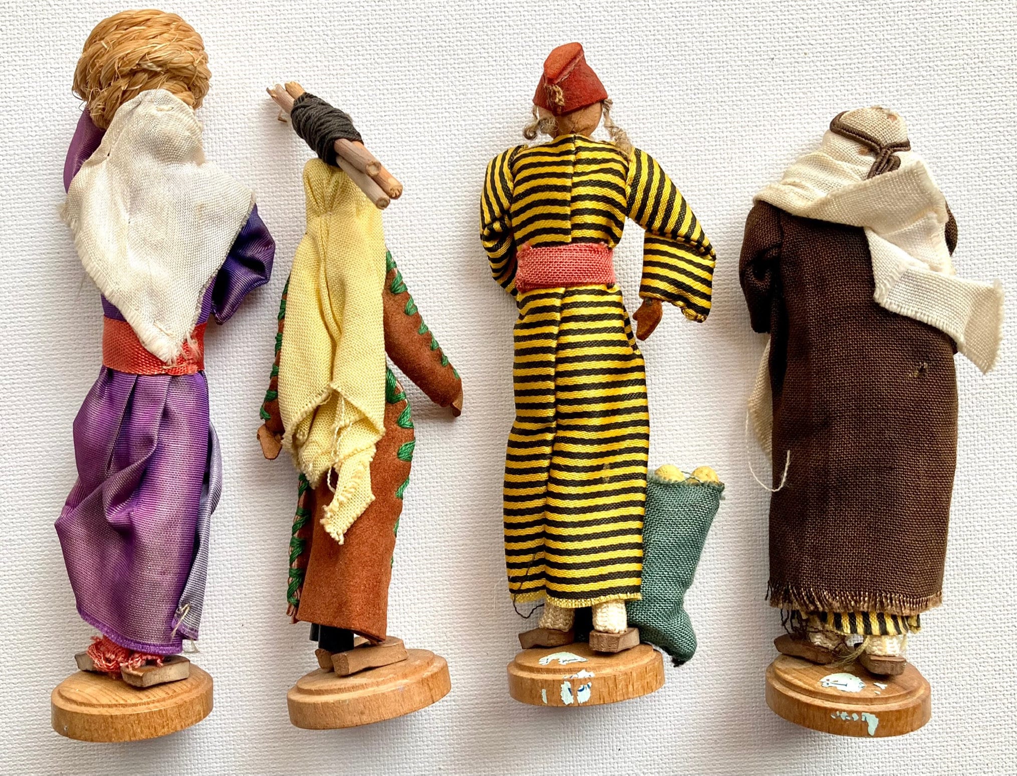 Vintage Wire Dolls Tribal Cloth Dolls Folk Art Dolls - Etsy