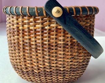 ナンタケットバスケット 10インチ ラウンド - Etsy 日本
