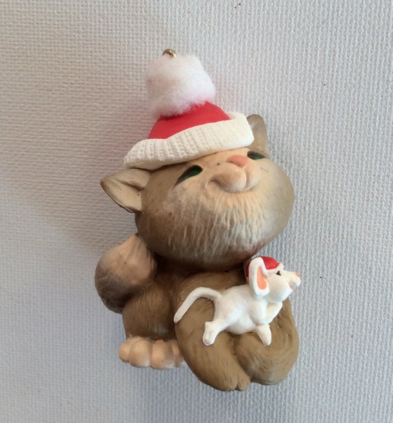 Hallmark cat christmas ornament Clearance