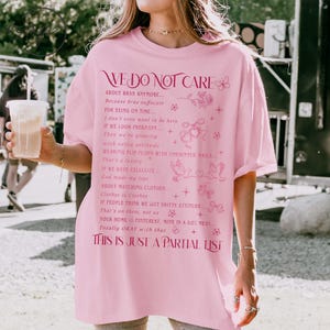 Comfort Colors® WDNC shirt, We Do Not Care Club shirt, Menopause Perimenopause Women, Menopause Attitude Shirt, Trending Humor Shirt