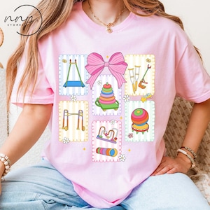 Coquette Bow Occupational Therapy OT Frame Style shirt, Occupational Therapy shirt, Occupational Therapy tee, OT Gift,Occupational Therapist
