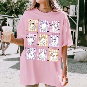 Comfort Colors® Preppy Ghost Nurse Halloween shirt, Spooky Nurse shirt, Halloween Nurse Shirt, Boo Boo Crew, Women Nurse Gift, Spooky Season