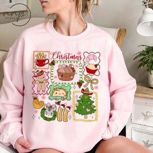 Doddles Mexican Christmas Sweatshirt, Tis the Season Conchas Hoodie, Mexican Xmas T-Shirt, Christmas Latina TShirt, Feliz Navidad Sweatshirt
