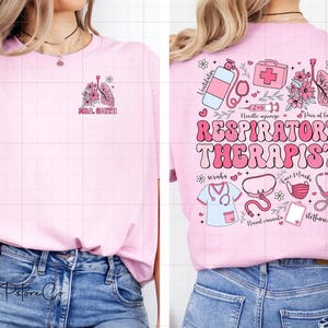 Personalized Respiratory Therapist Shirt, Valentine Respiratory Therapy Shirt, Respiratory Therapist Tee, Respiratory Therapist Stuff Shirt