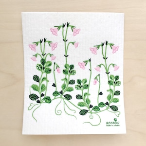 Lavette suédoise Linnea | Chiffon éponge | Sans odeur | Essuie-tout écologique réutilisable | Souffrez-vous pour le cadeau de Noël de Noël| Carte de voeux