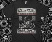 Death Valley Speedway Motorcycle Club Cool Dad Biker Gift Idea Unisex T-Shirt WX126