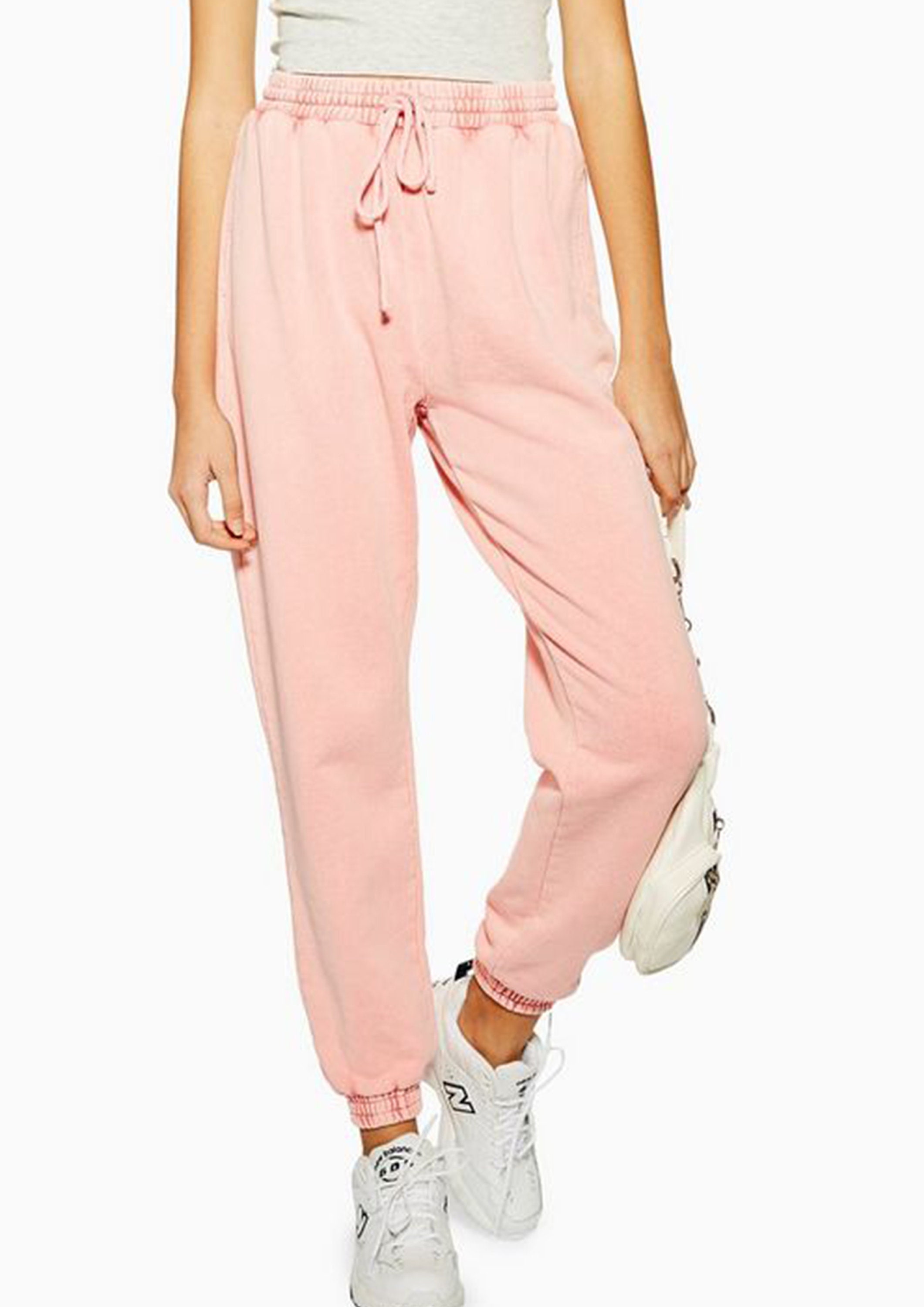 Ladies Sweatpants Cuffed Joggers Soft 