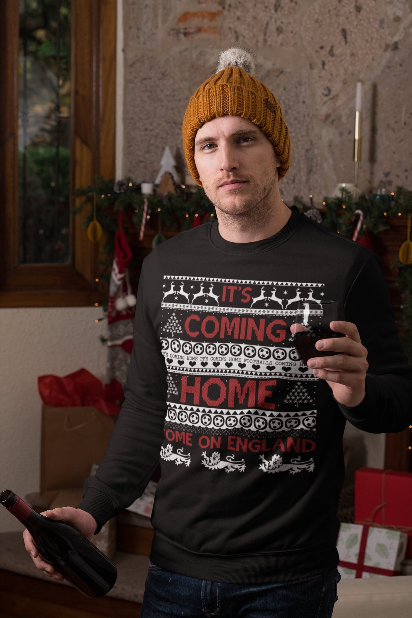 Christmas coming home jumper cheap