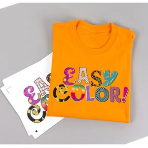 Printable HTV Inkjet | Easycolor DTV Heat Transfer Vinyl Direct to ...