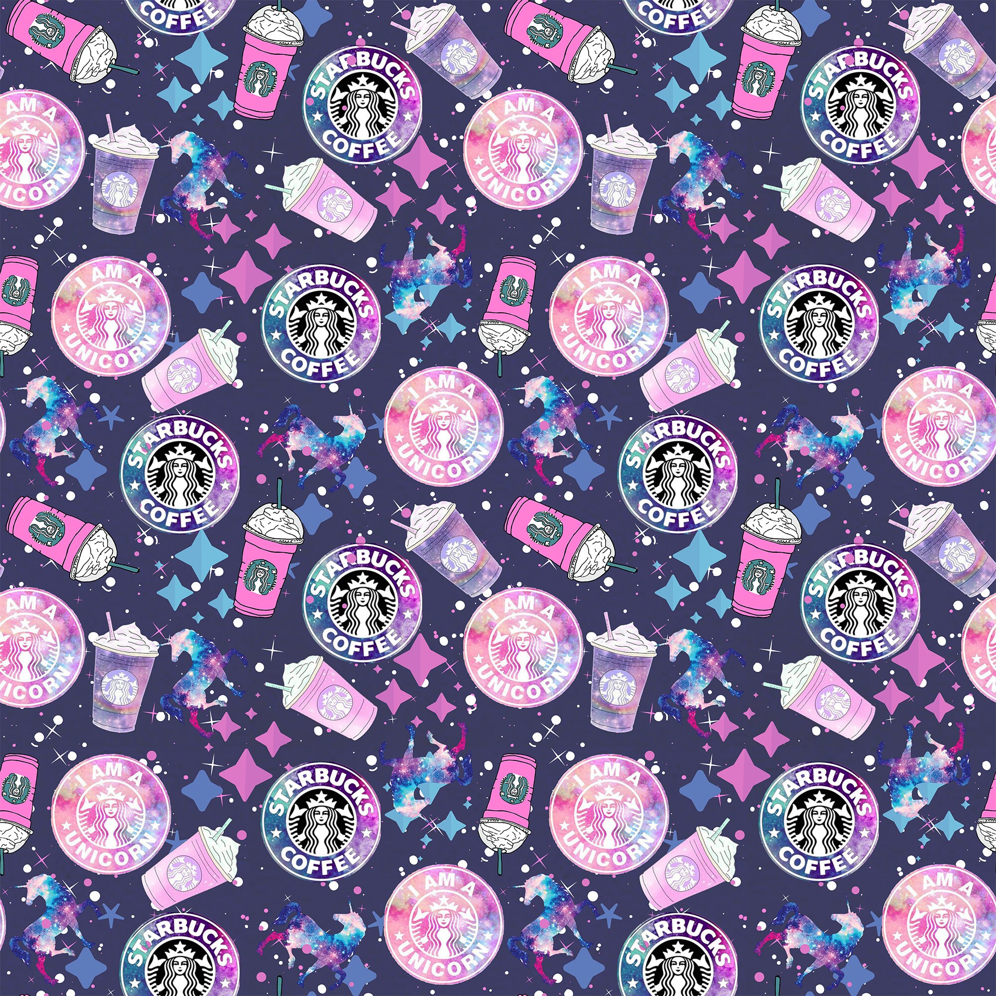 Coffee Pattern Premium Vinyl, Iron on Vinyl HTV with Heat Tape, Perfect for DIY Crafters, for use with all Cricut cutting machine