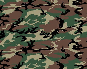 Camouflage Premium Vinyl, Camo Iron on Vinyl HTV with Heat Tape, Perfect for DIY Crafters, for use with all Cricut cutting machine