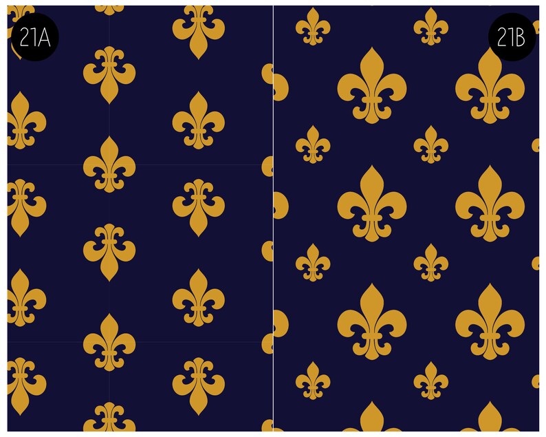 Fleur De Elise Pattern Vinyl Siser HTV Iron on Heat Transfer & Etsy
