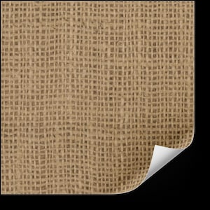 Burlap Pattern Vinyl HTV, Iron on Vinyl, Adhesive Vinyl, Perfect for DIY Crafters, Silhouette Cameo Cricut Cutting Machine Compatible 12"x12