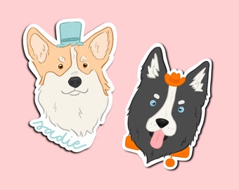 Custom Pet Sticker | Dog, Cat, Pets, Kaity Faith