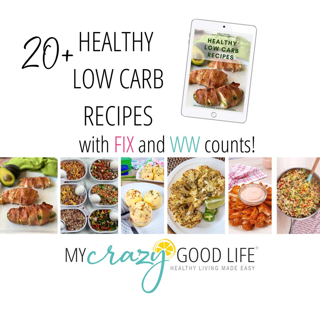 Healthy Low Carb Recipes: Low Carb Meal Ideas Digital Low Carb Cookbook