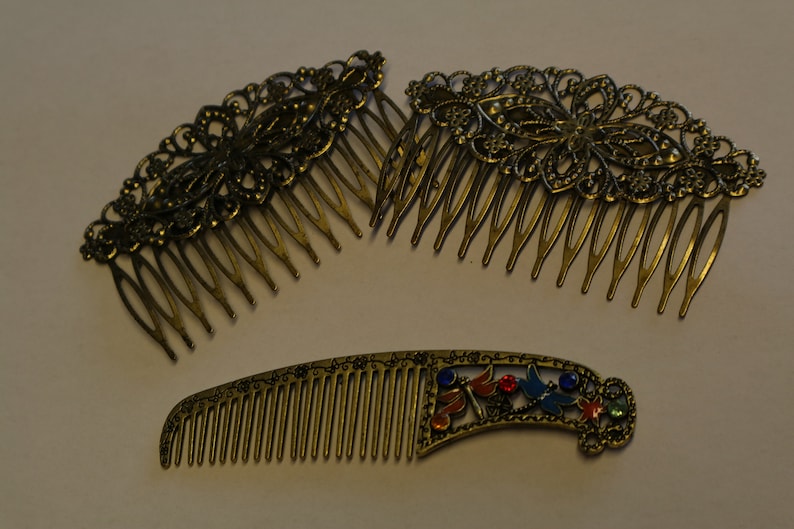 Womens Hair Combs Set Butterfly Hair Comb Clip Decorative Etsy