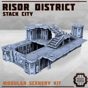 Modular Risor District OLD Terrain 28mm Scale