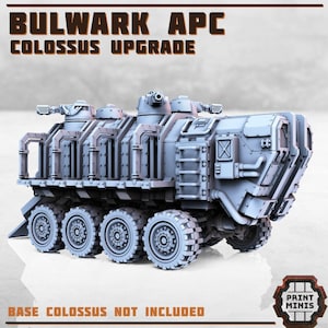 Armored Bulwark APC 28mm Scale Miniature Vehicle