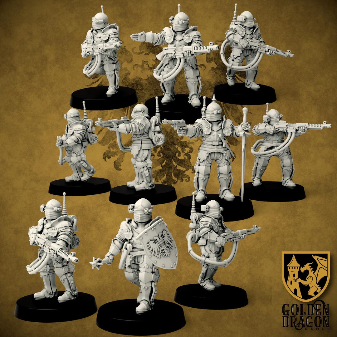 Holy Roman Empire - Panzergrenadiers - Marcher: Empires at War 30mm ...